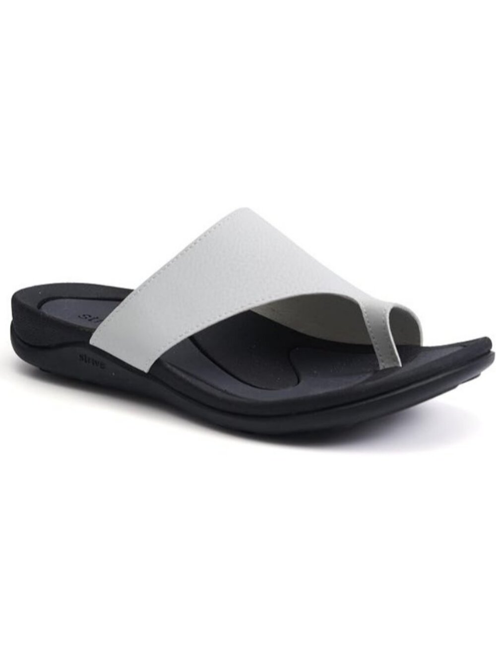 Strive Capri Orthotic Sandals with Arch Support White Women's Size 8 New In Box